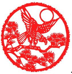 国产老鹰剪纸动画视频大全